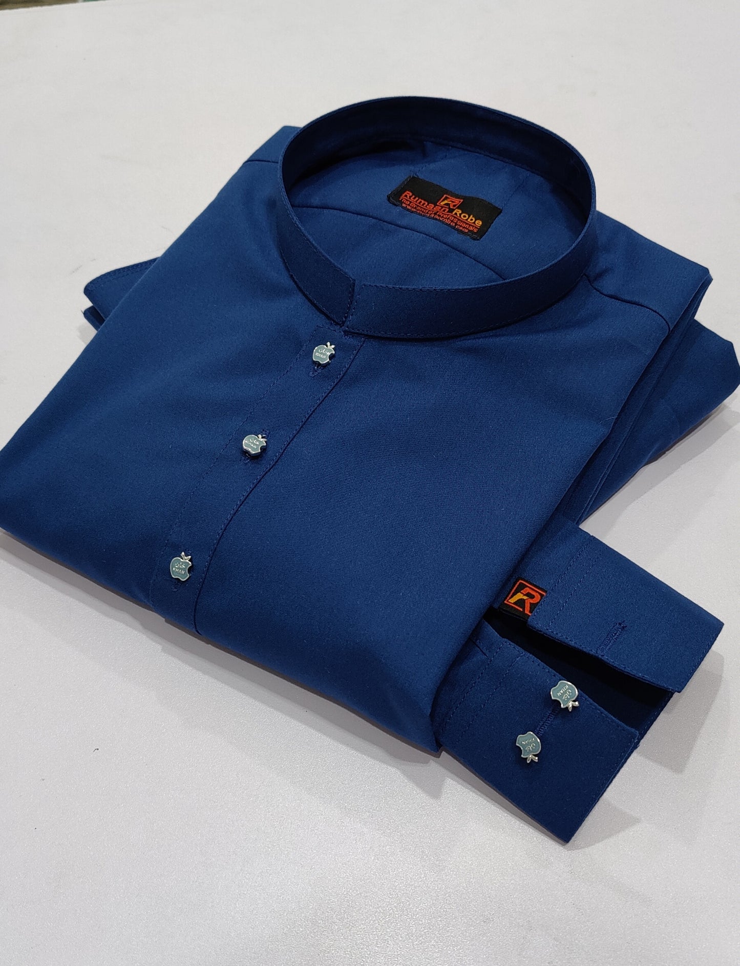 Royal Blue Simple Kameez Shalwar (Made-to-Measure)