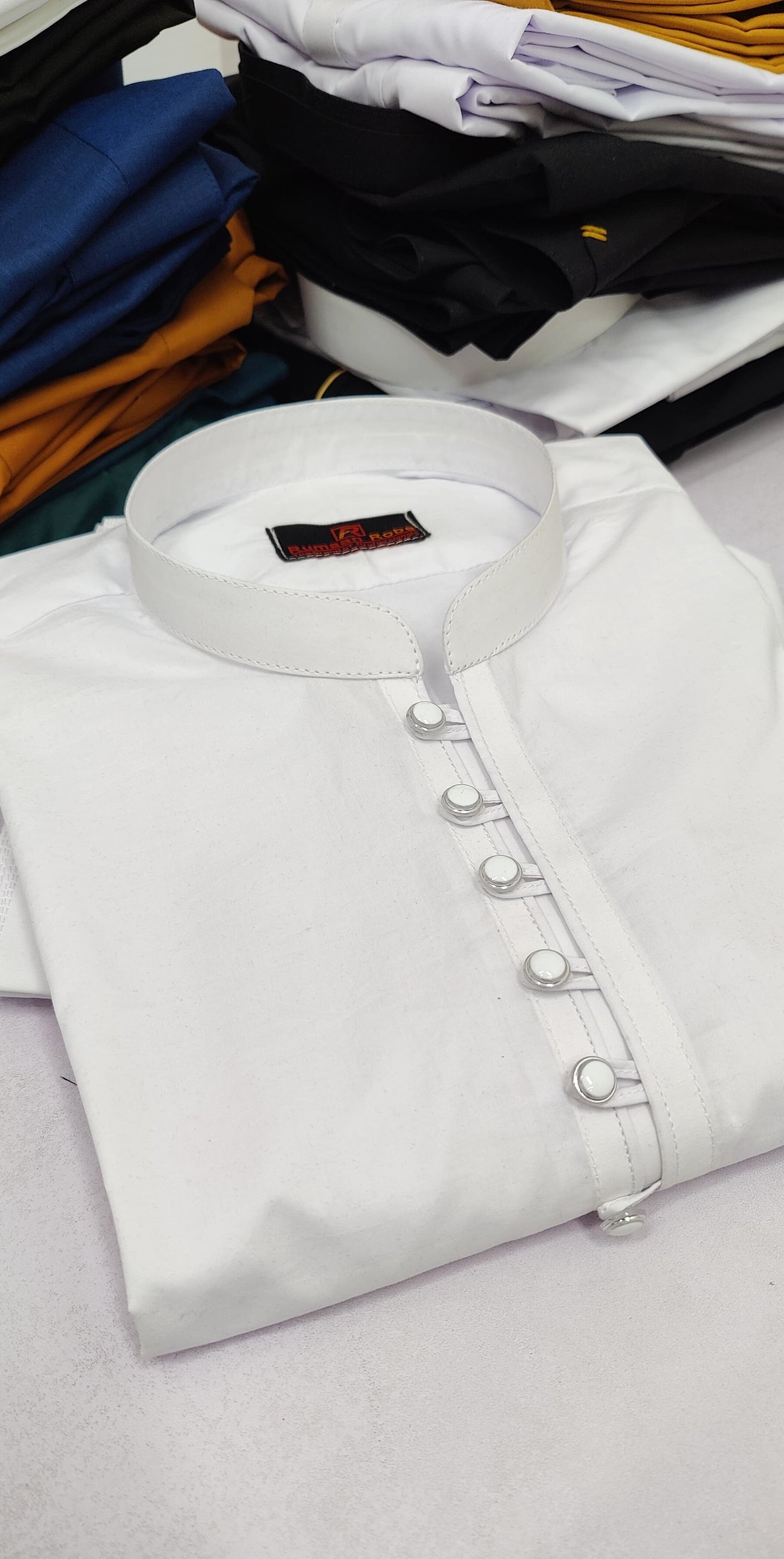 Stylish White Kurta for Men