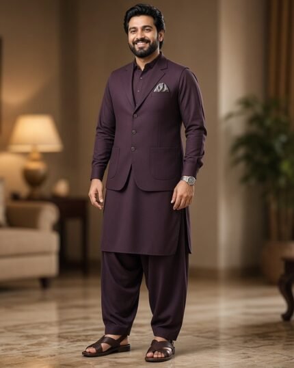 Plum Classic Three Piece – lifestyle