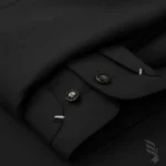 Wash & Wear Stitched Shalwar Kameez Black Design 1 - Image 4