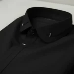 Wash & Wear Stitched Shalwar Kameez Black Design 1 - Image 2