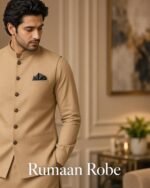 Classic Sand Tan Three-Piece Waistcoat Set - Image 5