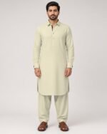 Butter Cream Signature Kameez Shalwar