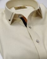 Butter Cream Signature Kameez Shalwar - Image 3