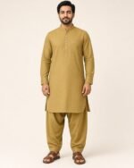Mustard Signature Kameez Shalwar